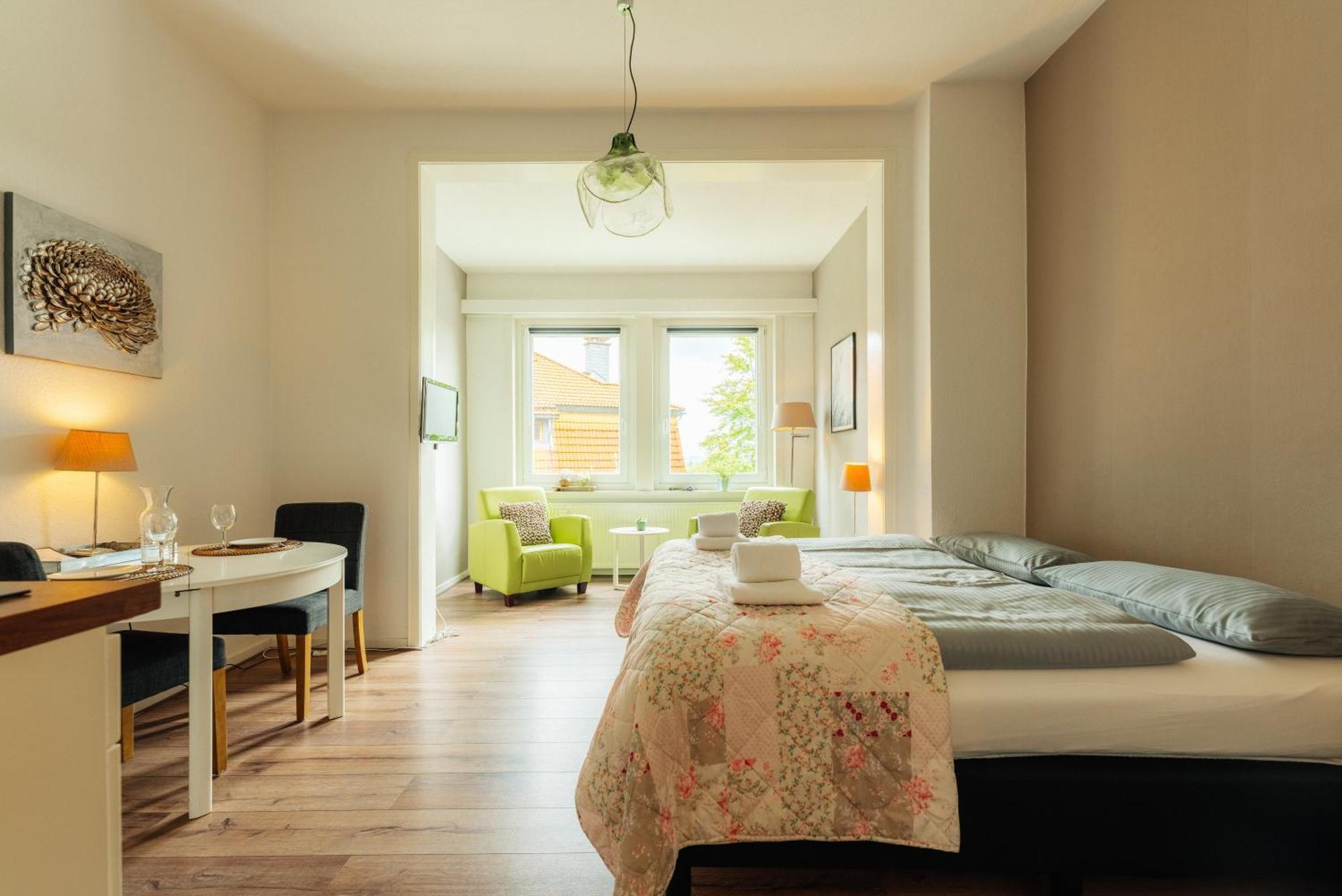 Lejlighed Haus Sonneck - Apartmenthaus - Sonnenterrasse Mit Grill - 1-8 Personen - Ruhige Lage Mit Blick Ueber Braunlage