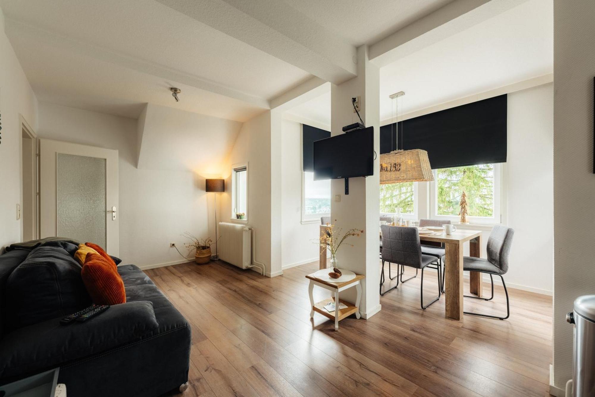 Haus Sonneck - Apartmenthaus - Sonnenterrasse Mit Grill - 1-8 Personen - Ruhige Lage Mit Blick Ueber